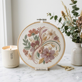 Love Initial Ritual Kit — Personalised Letter Sujni Embroidery - Detail View Sujni Embroidery