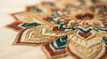 You Are Enough Duo — 2 Affirmation Sujni Embroidery Kits - Detail View Sujni Embroidery