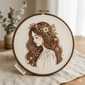 Heritage Journal Ritual Kit — Embroidered Notebook DIY | Pack of 2 - Detail View Sujni Embroidery