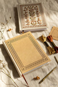 Heritage Journal Ritual Kit — Embroidered Notebook DIY | Pack of 2 - Sujni Embroidery Kit by Aurilio Rituals