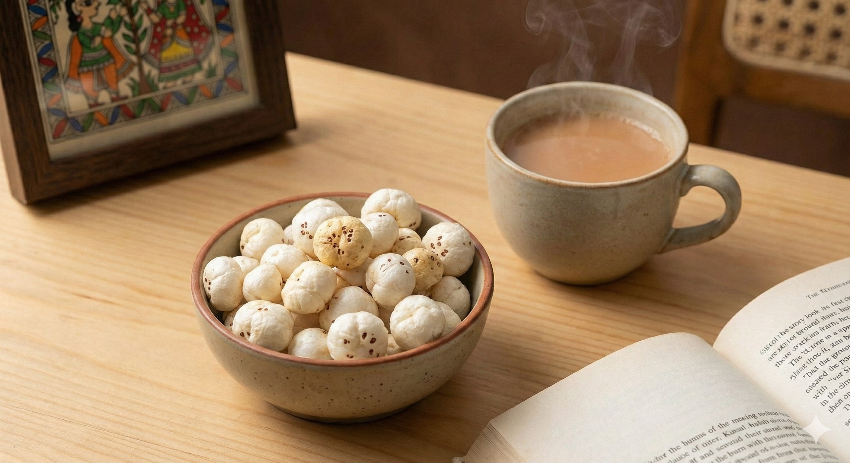 MakhaNova Mithila Select Raw Makhana – Premium Grade (250g / 500g / 1kg)