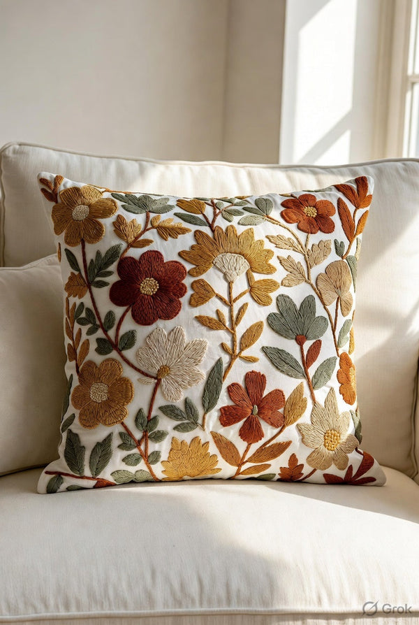 Heritage Sujni Cushion Cover