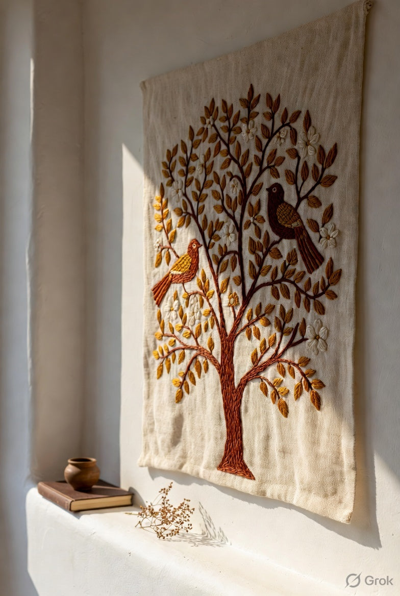 Heritage Sujni Wall Hanging