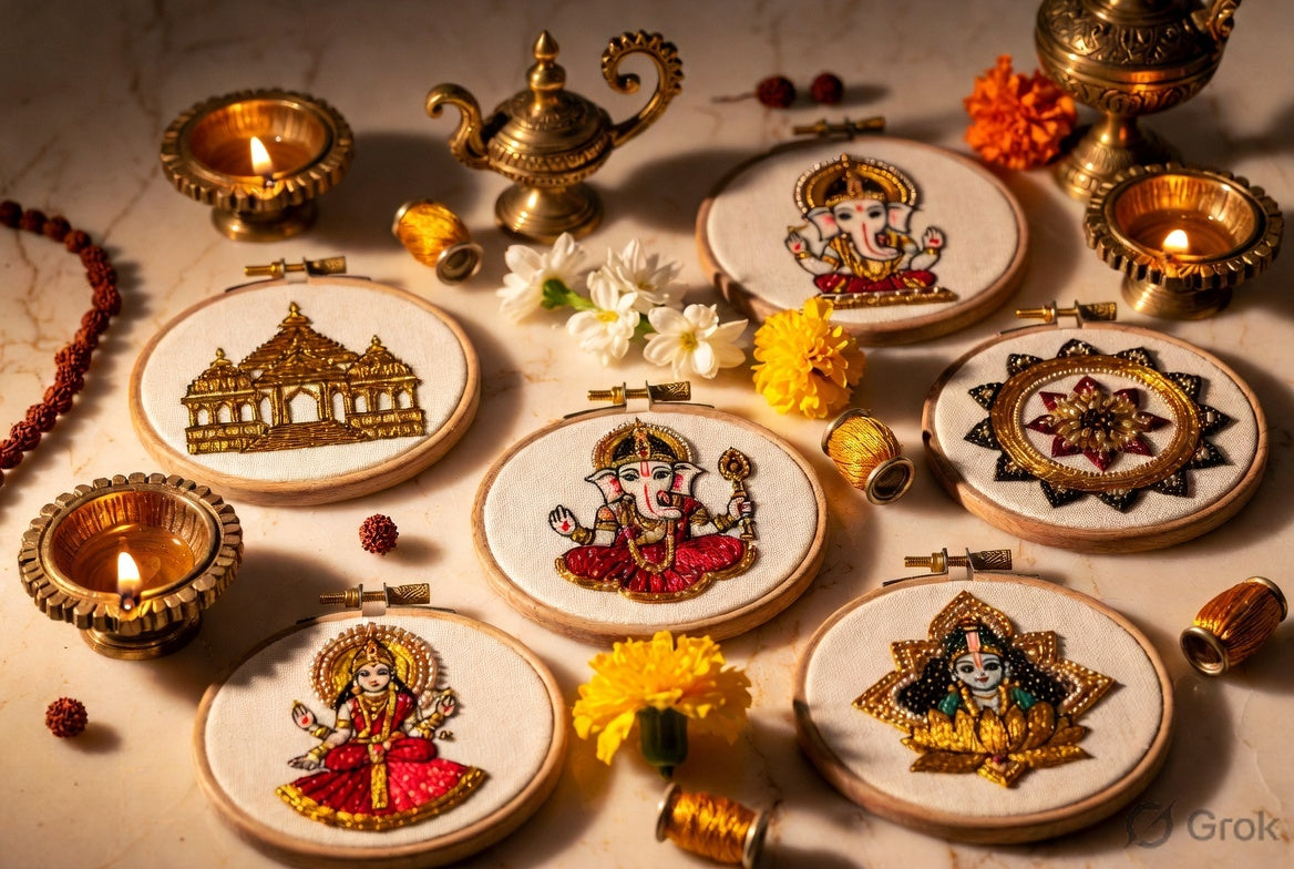 Sacred embroidery collection
